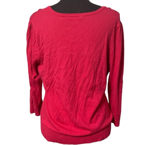 Halogen Soft Pink V-Neck Cardigan – Size XL - Picture 3 of 4